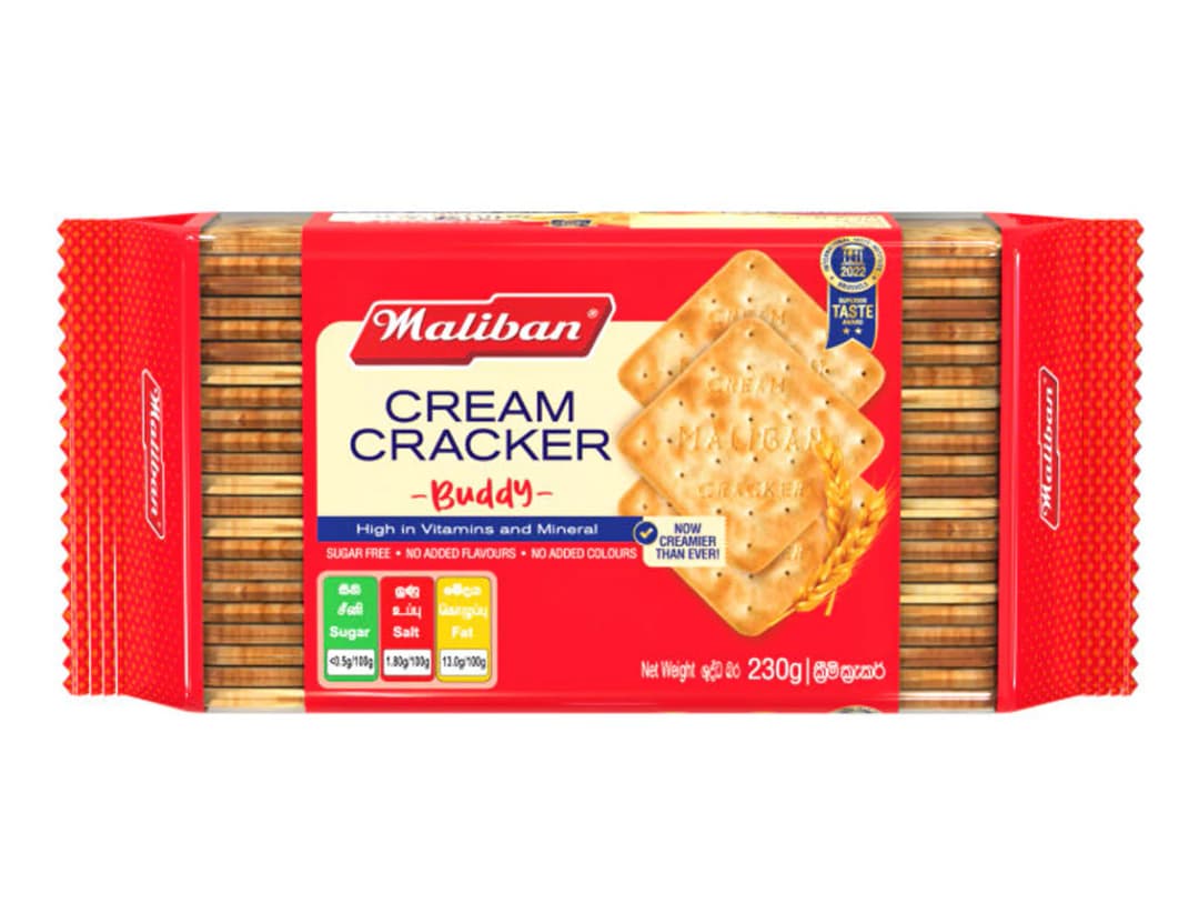 Maliban Cream Cracker Buddy 230g