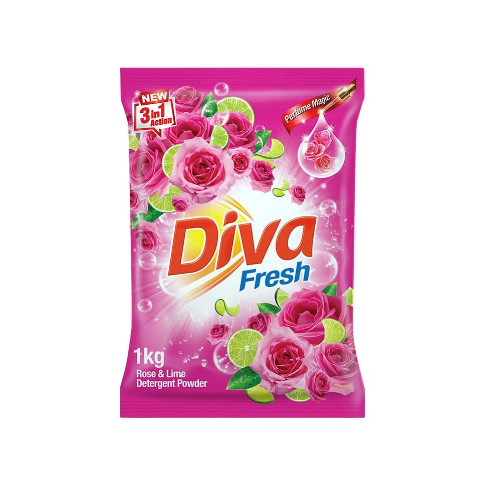 Diva Detergent Powder 1Kg